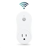 Cevitor Smart Socket Plugs Outlet, Work with Alexa for voice control and APP Connect, No Hub Required, With 1 USB Port ( C2001P)