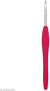 Clover Amour Crochet Hook 3.5mm Multicolour Easy Grip Handle view 3
