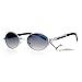 SA106 Retro Art Nouveau Vintage Style Small Oval Metal Frame Sunglasses
