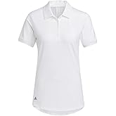 adidas Womens Ultimate365 Short Sleeve Golf Polo Shirt