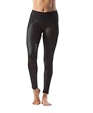 90 Degree By Reflex Fashion Yoga Leggings With Sleek Mesh Panels and Side Phone Pocket - Black - Medium