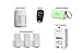 L5210PK LYNX Touch 5210 with (3) 5816WMWH Door/Window Transmitters, (1) 5834-4 Four-button Wireless Keyfob & (1) 5800PIR-RES Wireless Motion Detector