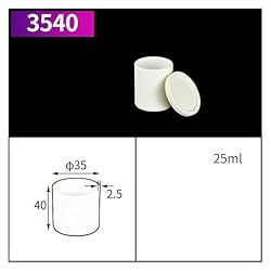 Laboratory Crucible Cylindrical Corundum Crucible
