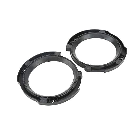 u-Box 7 inch Headlight Mount Retaining Bracket Ring Replacement w/ 3 Plastic Studs for Jeep JK Wrangler 07-18