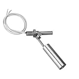 DerBlue Side Mounted Aquarium Pool Liquid Water Level Sensor Stainless Steel Float Switch (Style A)