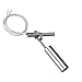 DerBlue Side Mounted Aquarium Pool Liquid Water Level Sensor Stainless Steel Float Switch (Style A)