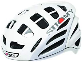 Gun Wind Road Cycling Helmet (Elegance White/Matte Silver, S-M)