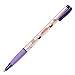 Dong-a Miffy Grip Oil Based Ink Ball Point Pen 0.38mm Excellent Writing (6 Color/pack of 24 Pens) Blue/black/red/green/Pink/sky Blue/
