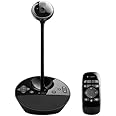 Logitech Conference Cam BCC950 Video Conference Webcam, HD 1080p Camera with Built-In Speakerphone (Renewed)