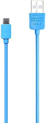 Micro USB Cable, S LEGIT® Vibrant 1-Pack 3ft USB 2.0 A Male to Micro B Data Sync &amp; Charge Cord Charger for Samsung, HTC, LG, Motorola, Nokia and More Android Devices [Blue]