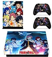 Vanknight Xbox One X Console Remote Controllers Skin Set Anime Vinyl Skin Decals Sticker Cover for Xbox One X(XB1 X) Console