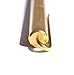 Cevinee trade; Classic Military Grade Solid Brass Pen, Handmade Sign Pen Pocket Pen with Clip, Christmas Gift Pen