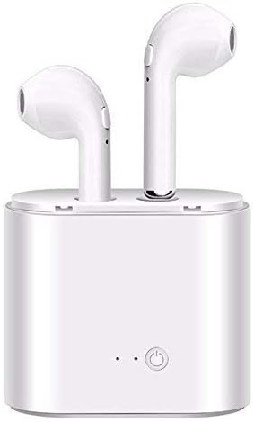 Wireless Earbuds, Mini True Bluetooth Headphones in-Ear Earphones Built-in Mic Sports Headsets with Charging Case