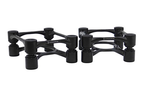 IsoAcoustics Aperta Isolation Stands - Black (pair)