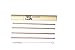 Juniper Copper Drinking Straws Set of 4, Free Cleaning Brush, Eco-friendly Packaging