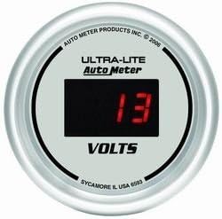 Auto Meter 6593 2-1/16IN DG/S VOLTMETER