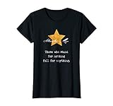 Womens Alexander Hamilton. Those who stand for nothing. Tee Small Black