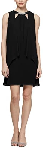 adrianna papell sleeveless tea length dress black Adrianna papell sleeveless tea length dress + FREE SHIPPING
