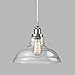 CLAXY Ecopower Foyer Clear Glass Dining Pendant Lighting