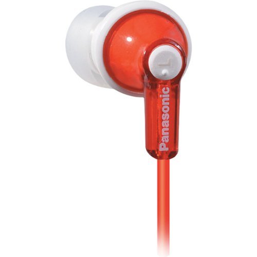 Panasonic (RP-HJE120) Ergo Fit Stereo Earphones for 5th Gen nano iPod (Red)