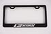 F Sport 4K Gloss Black Carbon Fiber License Plate Frame with Black Caps fit Lexus