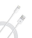 Iphone Charger,USB A to Lightning Cable Compatible for iPhone 7,7 Plus,6S,6 Plus,SE,5S,5,iPad,iPod Nano 7 (6 Feet/2 Meter) (White)