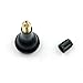 CKAuto TR415 Tubeless Rubber Snap-in Tire Valve Stem (50pcs/Bag), Black