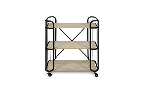 LIFA LIVING Carro De Cocina Multifuncional Carrito De Cocina Con Ruedas