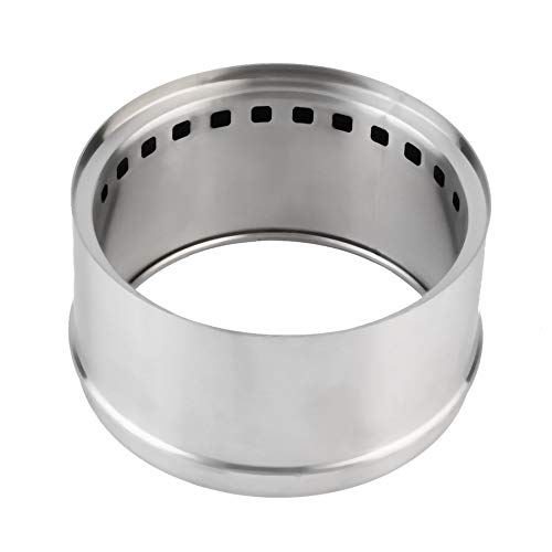 Cheekbone 2019 Newest Portable Stainless Steel Camping Stove Outdoor Wood Stove Firewoods Furnace Lightweight BBQ Picnic Solidified Alcohol Stove - Thumbnail 7