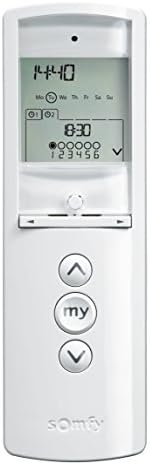 SOMFY Telis 6 Chronis RTS Remote w/Timer, in White