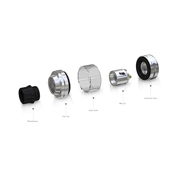 Eleaf Istick Pico 25 Kit 85W w/ Ello Tank TC Kit E-Cigarette (Silver Black)  with Verification Label - Ecigr.com