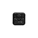 MastaPlasta Instant Self-Adhesive Premium Repair Patch. Pirate - Black - 2 x 2 Inch (5x5cm). Repair/Decorate Sofas, Car Seats, Jackets, Bags & More