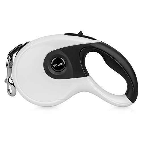 YOUMI Retractable Dog Leash, 360° TangleFree Dog Retractable Leash
