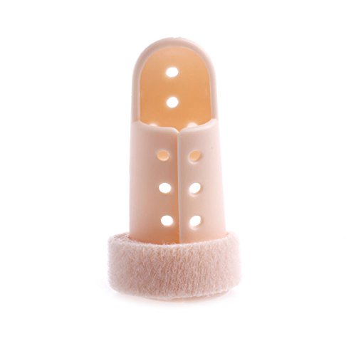 xxiaoTHAWxe 1Pc Plastic Finger Injury Pain Splint DIP Joint Mallet Support Brace Protection - 5#