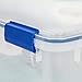 IRIS USA WSB-S/SD Combo WeatherShield 26.5 and 44 Quart Storage Box, Clear