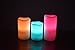 Tsutsuji Fragrance Spectrum Candles - Beautiful 3 Piece Remote Multi Mode Color Changing Vanilla Scented Real Wax Led Candles. Create a New Level of Relaxation with These Flameless Candles Now.