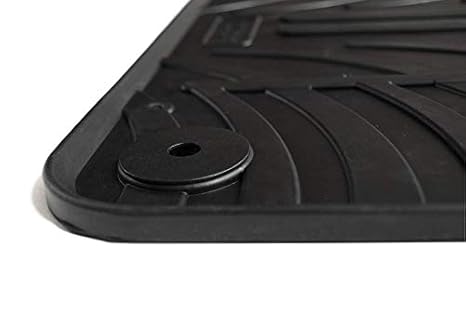 Just Carpets Passgenaue Gummi Fußmatten für Ihren Golf 7 | Ausführung: Variant | Baujahr: 2013 - April 2017 | 4-teilig | Mate