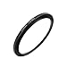Fotodiox Metal Step Up Ring, Anodized Black Metal 77mm-86mm, 77-86 mm
