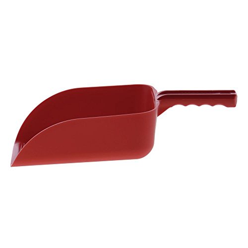 Remco 82 oz Red Polypropylene Color-Coded Scoop