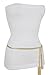 Women Fashion Extra Wide Elastic Slim Waistband Sexy Belt Black Color High Waisted Size S M