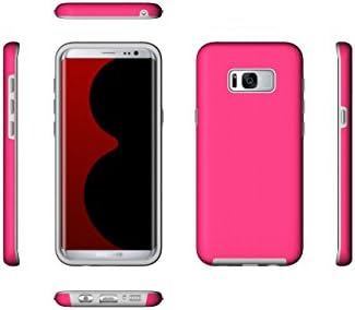 Samsung Galaxy S8+ Case ,ZMKH Samsung Galaxy S8 Plus Case ,Samsung Galaxy S8 Plus Cover,Full Matte Soft Touch Slim-Fit Flexible TPU For Samsung Galaxy S8 Plus S8+ Rose