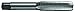 Century Drill & Tool 97330 Carbon Steel Metric Tap, 11.0X1.25