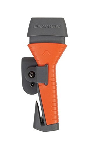 LifeHammer Safety Hammer Evolution Emergency Automatic Auto Escape Tool (Orange) by LifeHammer