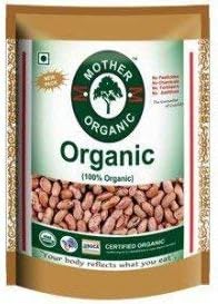 Mother Organic Rajma Chitra/Speckled Kidney Beans - 500gm- USOCA Certified Organic