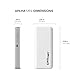 12000mAh Most Compact Portable Charger Power Bank with Battery Cells and High-Speed Charging powerful Dual USB Port 3A Output ExpertPower