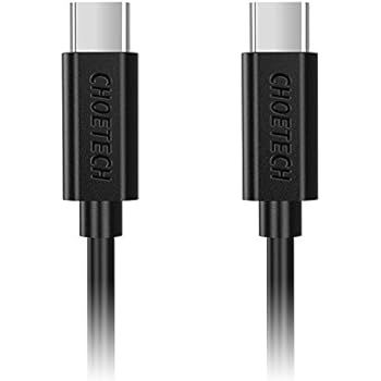 USB Type C Cable, CHOETECH Hi-speed USB-C to USB-C Cable 6.6ft(2m) for USB Type-C Devices Including Google Pixel 2/ Pixel/ Pixel XL, new MacBook, Nexus 5X/ 6P, Lumia 950 / 950XL, ChromeBook Pixel