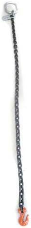 Rockford Rigging 3/8" Single Leg Chain Sling with Grab Hook
