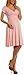 TINYHI Women's Knee Length Short Sleeve Jersey Skater Summer Dress