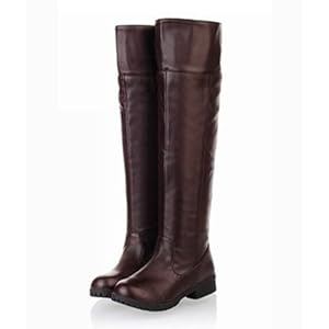 コスプレ 進撃の巨人 調査兵団 ロング ブーツ 靴 【全2色 10サイズ有】【ブラウン/茶】