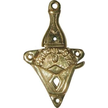 Brass Decorative Toggle Trunk Drawbolt Closure Clasp Latch | Lock for Chest Suitcase, Jewelry Box, Steamer Trunk & Other Antique or Modern Furniture | B-3980 (6)